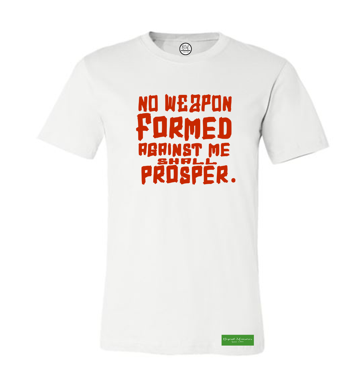 Men Short Sleeve No Weapon